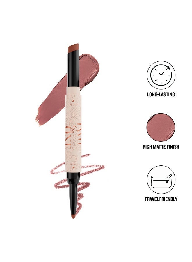 Character 4 Color Blush & Highlighter Palette & Character Pro Lock Setting Spray & Character Two In One Lipstick & Lipliner & Character Oil Control Setting Powder Bundle - Image 4